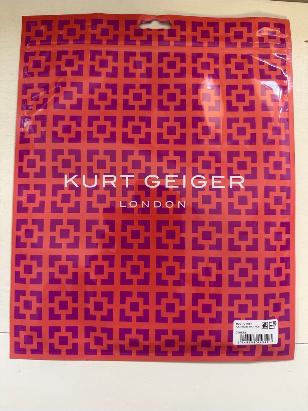 Kurt Geiger Pink Flamingo Party Sticker Set - Picture 2 of 5